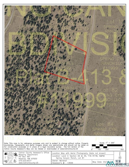 LOT 81 Artesian Ave, Quemado, NM 87829