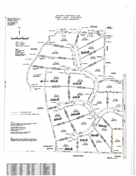 0 Lot 1 Timber Grove Euclatubba Rd Unit 25-662, Guntown, MS 38849