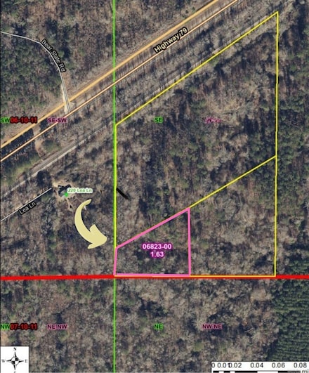 1.63 acres Hwy 79, Kingsland, AR 71652