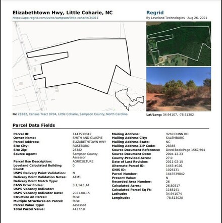 0 Elizabethtown Hwy, Roseboro, NC 28382