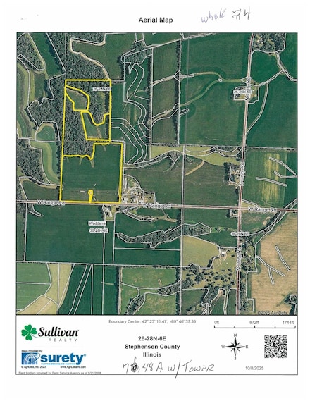 Parcel 4 TBD W Range Rd, Lena, IL 61048