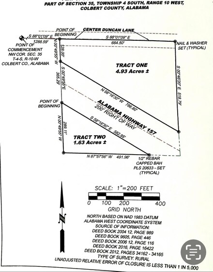 0 Alabama 157, Leighton, AL 35646