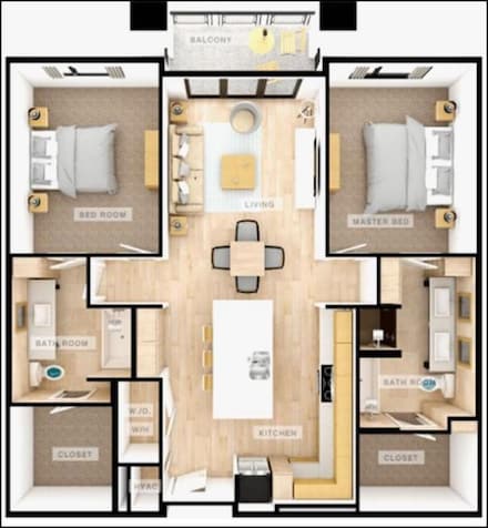 2700 Old Denton Rd Unit 2254, Carrollton, TX 75007