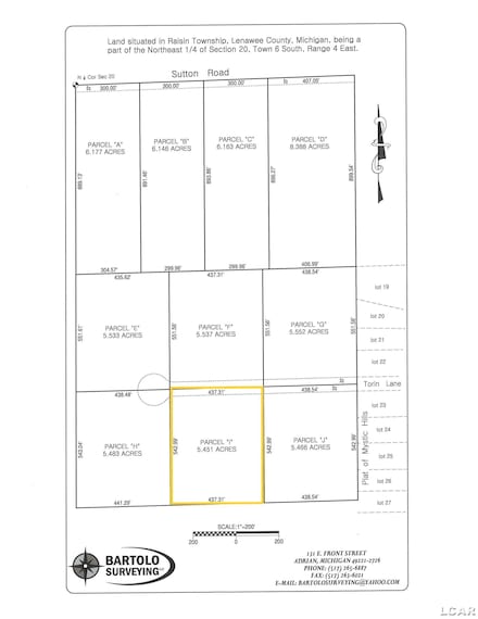 3814 Torin Ln Unit Parcel I, Raisin Township, MI 49221