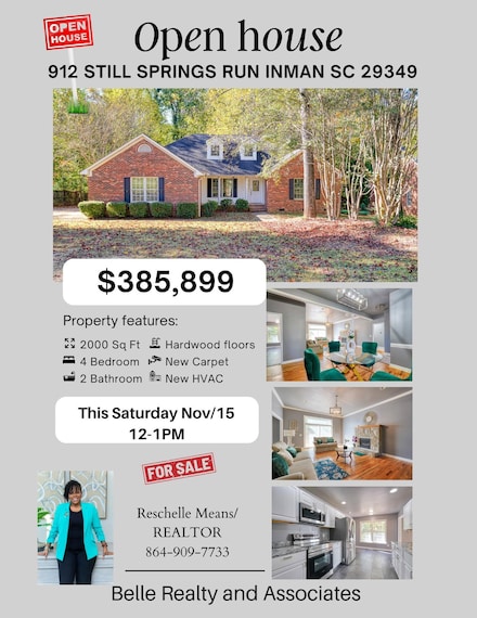 912 Still Spring Run, Inman, SC 29349