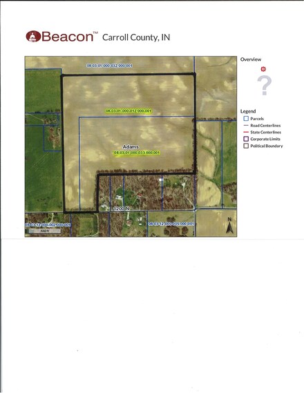 0 W 1200 N, Burnettsville, IN 47926