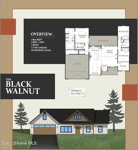 Lot 7 Blk 1 Tamarindo Ln, Hayden, ID 83835