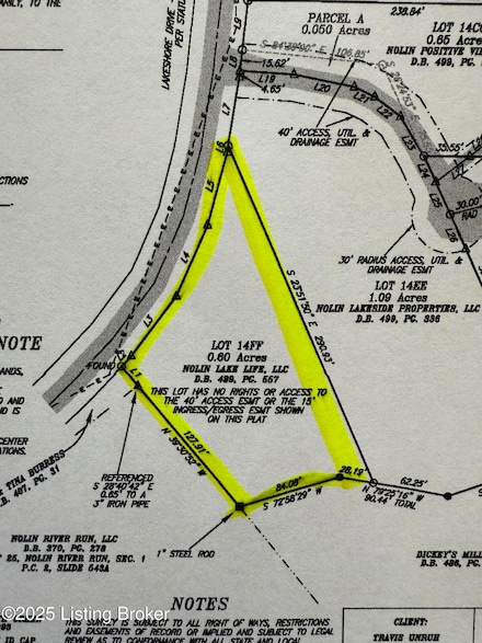 0000 Lake Shore Lot Ff, Leitchfield, KY 42754