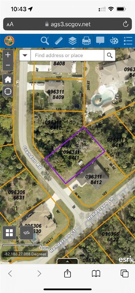 0 Crandon Rd Unit Lot 11 MFRC7495733, North Port, FL 34286