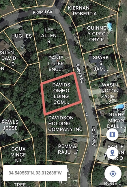 Lot 35 Ridge 1 Cir, Hot Springs, AR 71901