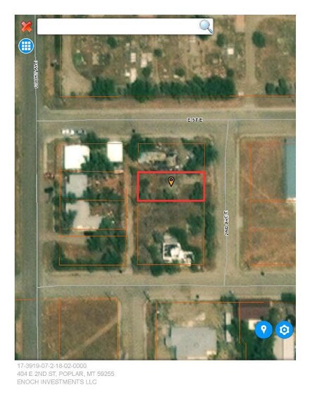 203 E D St, Poplar, MT 59255