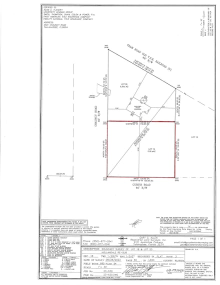 X Chauncey Rd, Tallahassee, FL 32305