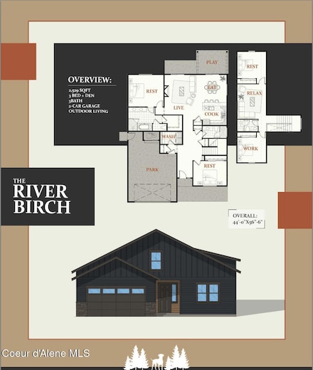 Lot 2 Blk 1 Tamarindo Ln, Hayden, ID 83835