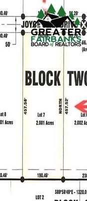 Lot 7 Block 2 Joyce Jean Dr, Fairbanks, AK 99712