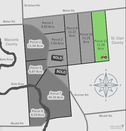 0 00 Weber Rd 4001-100 Parcel 11 Rd, Columbus, MI 48063