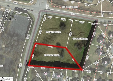 Zoning Map  Simpsonville South Carolina