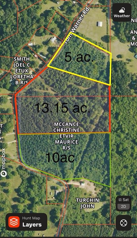 TBD Tom Warner Rd, Tylertown, MS 39667