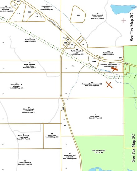 Map2B Lot 101 92 Township, New Canada, ME 04743