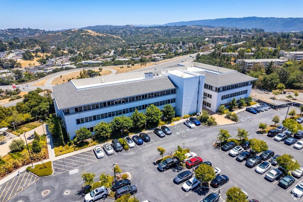 A six-building office park on 22 acres in San Mateo, California, is set to be transformed into hundreds of single-family homes. (CoStar) 