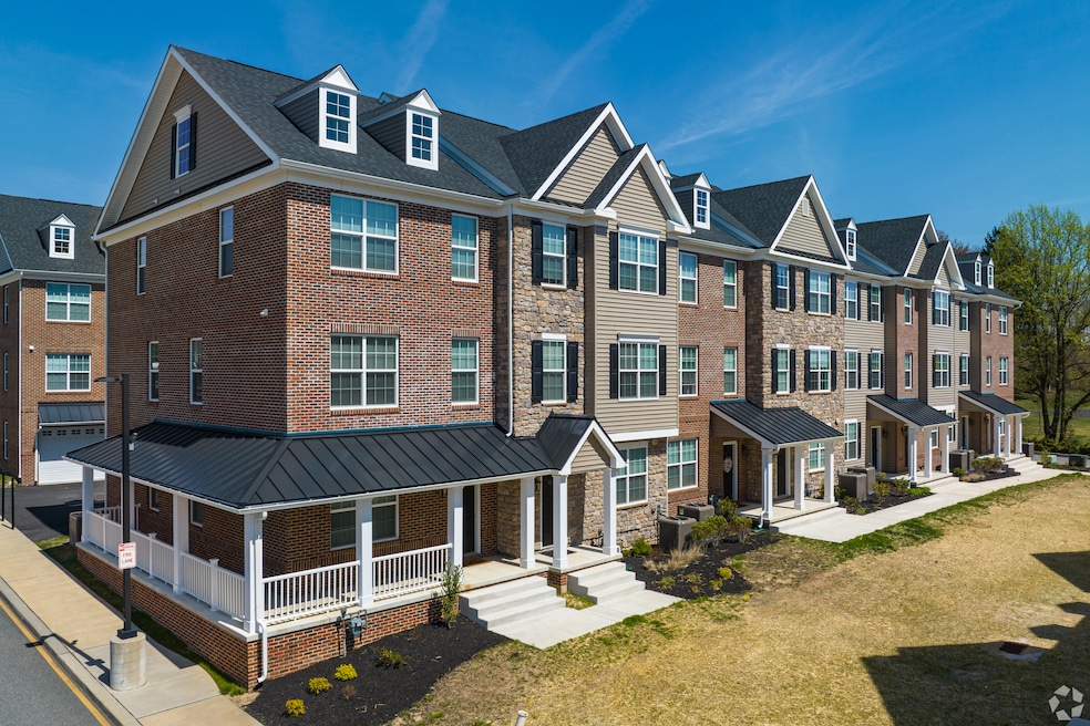 Townhouses in Newark, a city in Delaware's New Castle County on the Interstate 95 corridor. (Bill Marrs/Homes.com)