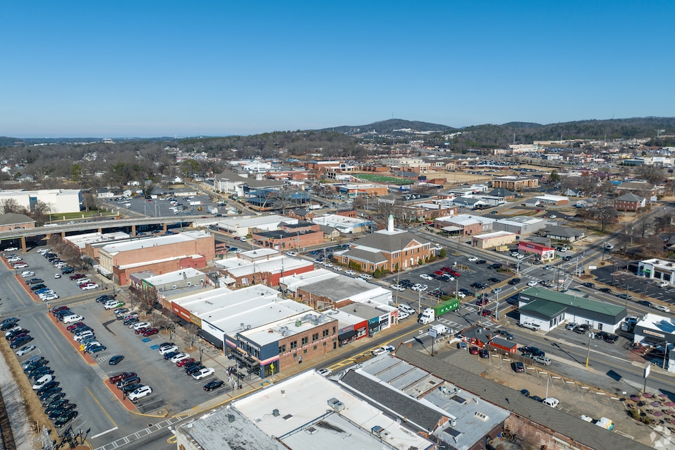 Cartersville, Georgia, northwest of Atlanta, has a population of about 25,000 residents. (Kristinah Archer/CoStar)