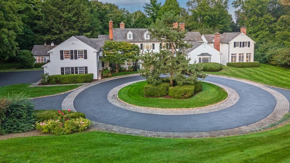 Orchard Ridge is a 6.6-acre property with a detached cottage and pool house. (Edge Digital)