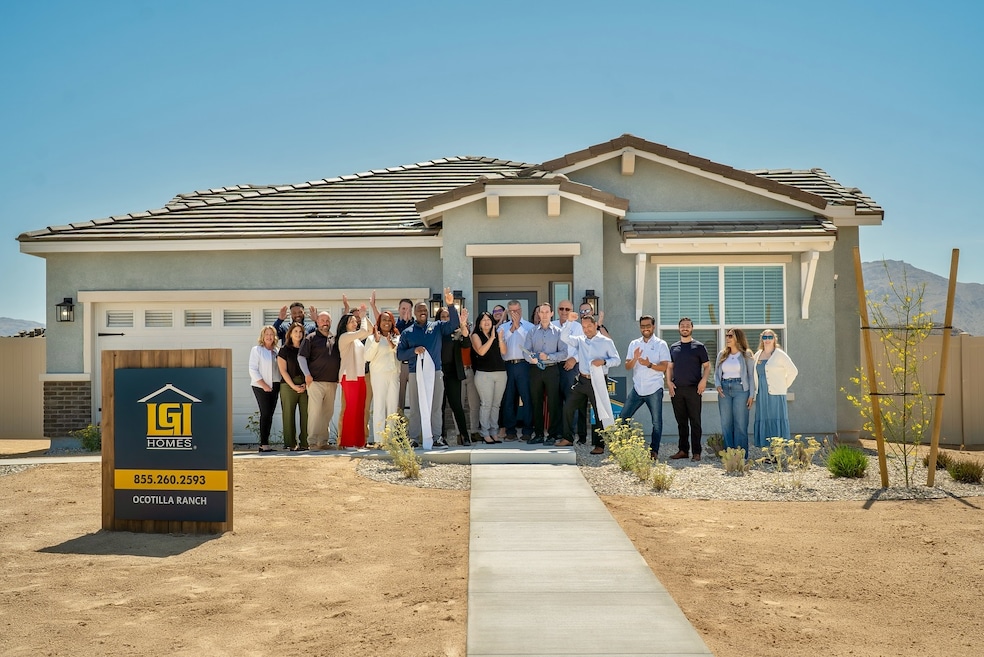 Sales at Ocotilla Ranch in Apple Valley, California, are set to launch June 14. (LGI Homes)