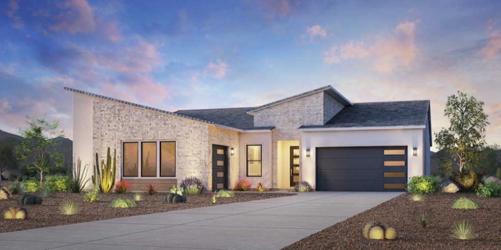 A rendering of a new home model in Toll Brothers' Ladera Trails luxury community in San Tan Valley. (Toll Brothers)