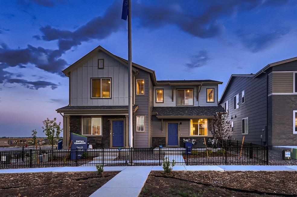 Landsea Homes is adding to its Denver-area projects, including the one pictured here in Johnstown, Colorado, with a new development of 132 townhouses. (Landsea Homes)