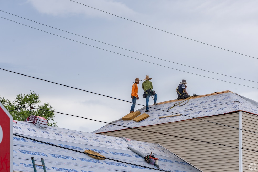 Rising home prices have made it harder to earn a profit flipping homes, according to a report from ATTOM. Above: Home renovations underway in New Orleans. (Paul Ayala/CoStar)