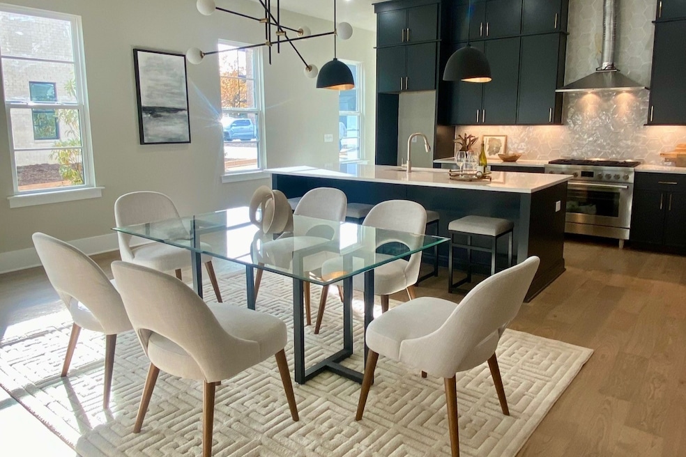 The townhouses in Watkinsville, Georgia, are priced from the high $500,000s. (Monte Hewitt Homes and Bluepoint Construction Southeast)