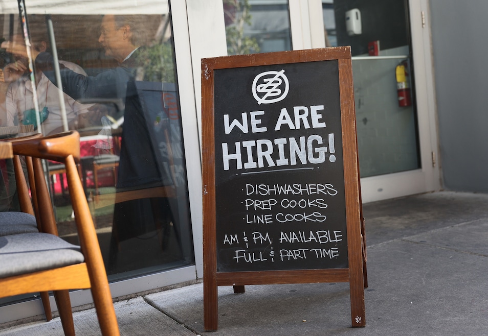 The 245,000 jobless claims filed last week are within a range the U.S. government considers normal. (Getty Images)