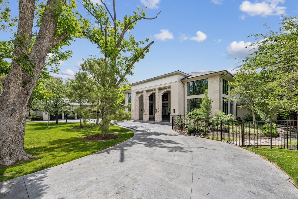The design of the estate at 5214 Royal Lane in Dallas was inspired by the St. Regis Rome, a five-star luxury hotel in Italy. (Full Package Media)