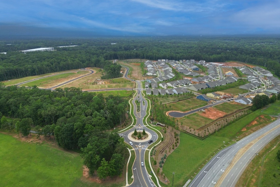 An aerial photo shows the Cresswind at Spring Haven in Newnan, Georgia. (Kolter Homes)