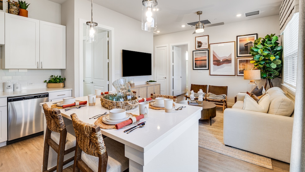 A look into a Yardly-branded rental home by Taylor Morrison. Taylor Morrison is offering renters of its Yardly communities a cash incentive that would go toward buying one its new-build homes. (Taylor Morrison) 