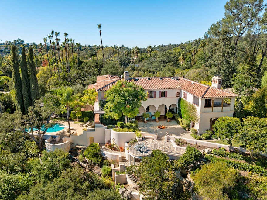 The nearly 11,000-square-foot property is known as the Frederick G. Adamson Estate, named for the Californian industrialist who commissioned the home in 1927. (Ryan Lahiff/Platinum Pixels)