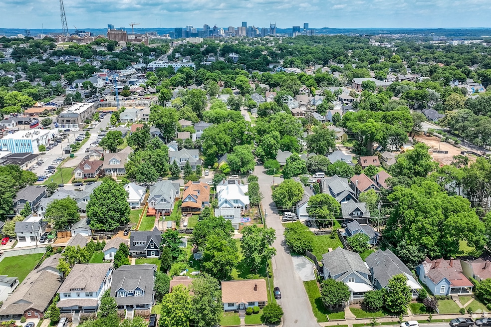 With mortgage rates creeping back up, fewer people applied for home loans over the past week. Above: Nashville's 12 South neighborhood. (Nathan Pedigo/CoStar)