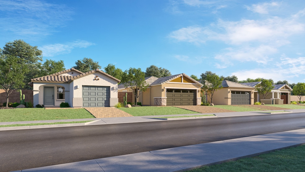 Lennar is nearing the finish line for 126 new homes within the Anderson Farms master-planned community in Maricopa, Arizona. (Lennar)