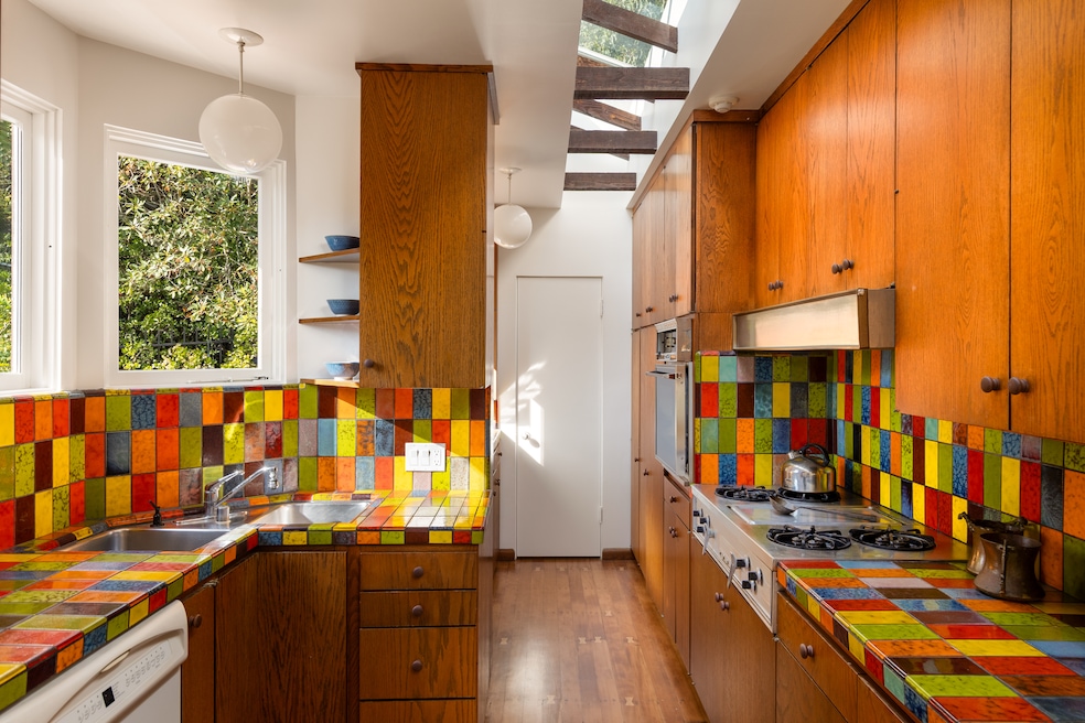 The Natzler's artwork is featured throughout the historic home where they lived for decades. (Cameron Carothers)