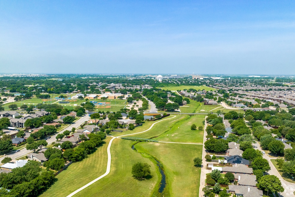 Denton County, Texas, above, has grown by 56% since 2010, U.S. Census figures show. (Brandon Benham/CoStar)