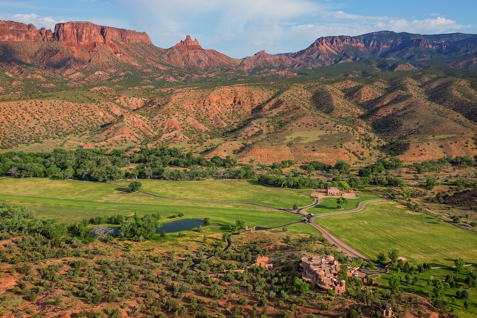 Discovery Channel Founder John Hendricks looks to sell his 22,676-square-foot home and 1,056 acres in Gateway, Colorado, for $45 million. (Ken Reading)