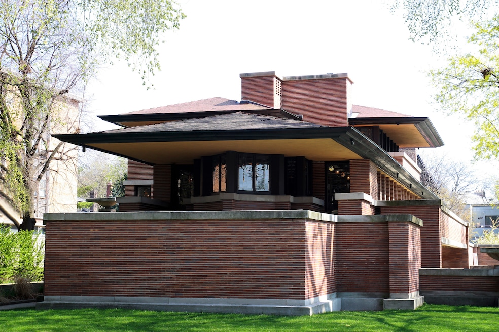 The Frederick C. Robie House in Chicago's Hype Park neighborhood has been carefully preserved. (Getty Images)