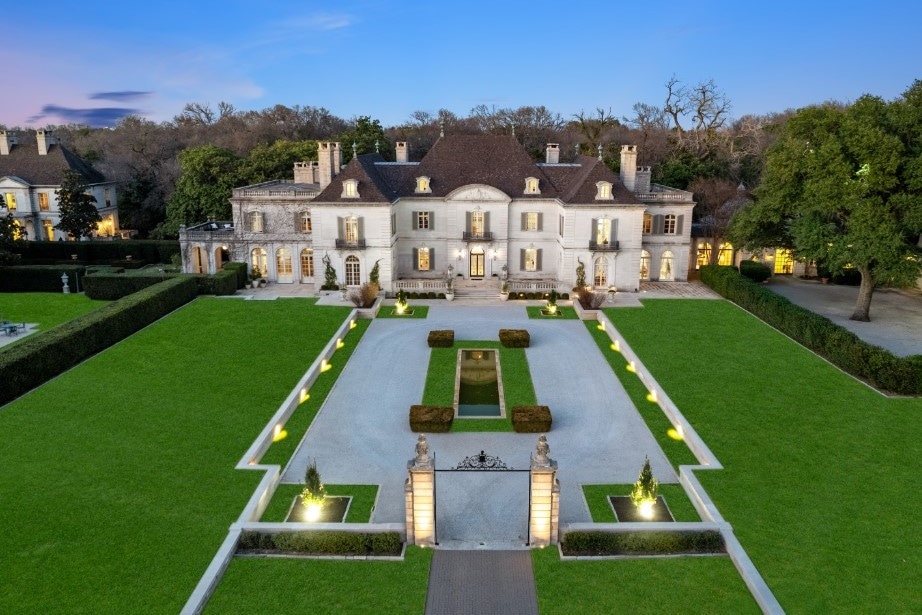 Former owner Tom Hicks renovated the Crespi estate about 25 years ago. (Zach Spross)