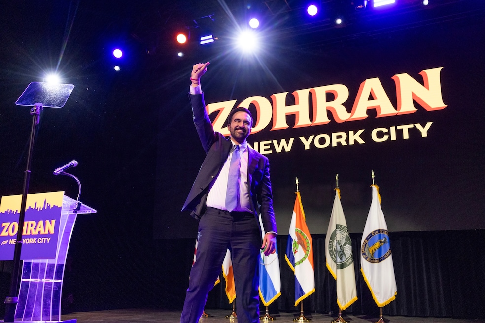 Zohran Mamdani, a self-proclaimed Democratic socialist, will be New York City's next mayor after defeating Andrew Cuomo and Curtis Sliwa. (Getty Images)