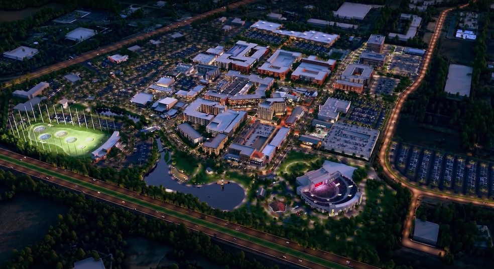 MidCity in Huntsville, Alabama, is a mixed-use development designed for the incoming tech workers in the city. (RCP Cos.)