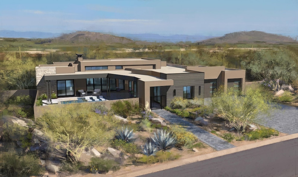 A conceptual rendering of a home planned for The Edge at Joy Ranch — a luxury community underway by Camelot Homes. (Camelot Homes).