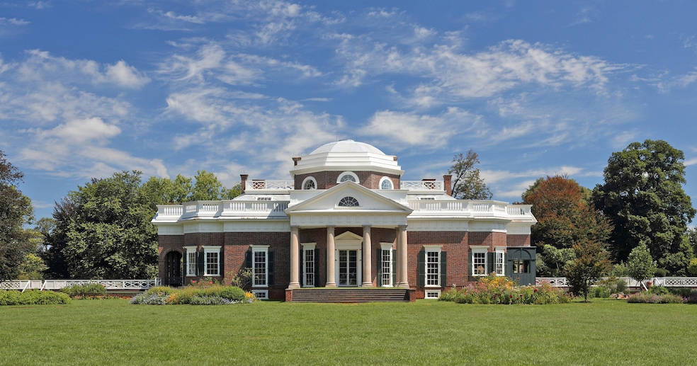 Thomas Jefferson's home, Monticello. (Martin Falbisoner)