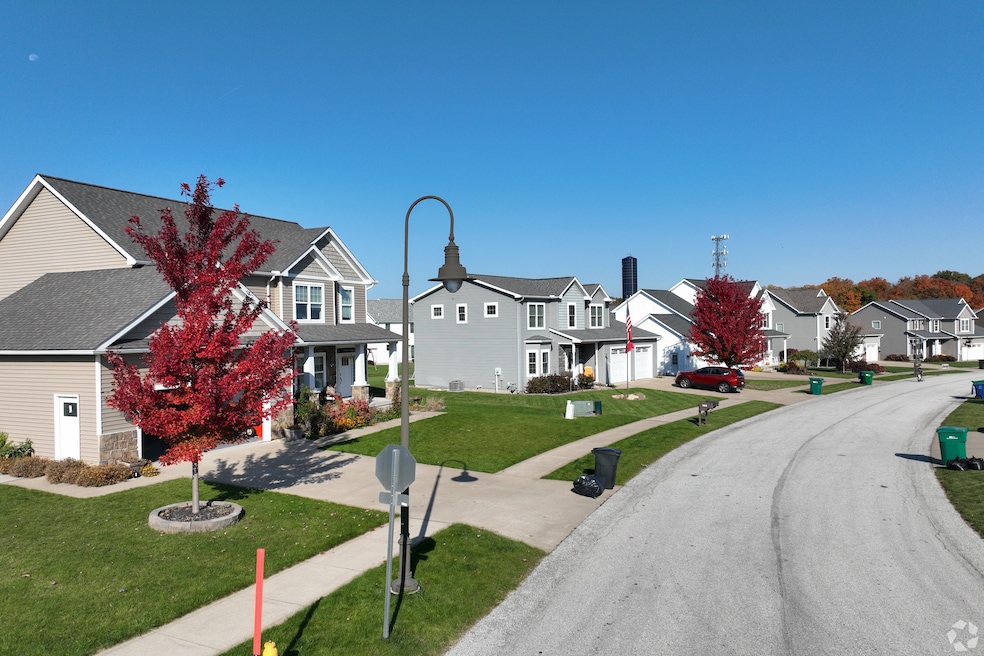 A young neighborhood in Fairview, Pennsylvania. The state had lagged behind in home construction. (Jeff Tippett/CoStar)