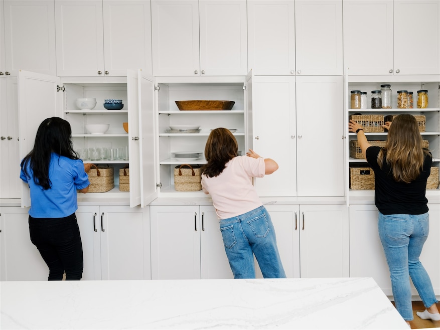 Professional organizer firm The Clutter Curator has a team of five, plus founder Sarah Parisi. (The Clutter Curator)