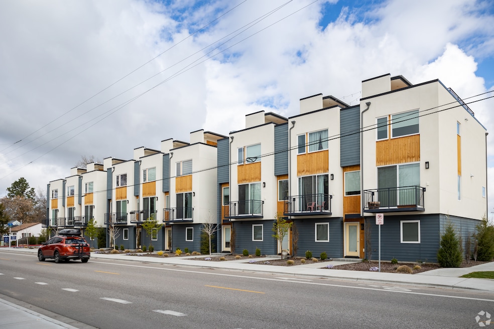 Sales of single-family homes like these Boise, Idaho, townhouses increased across the U.S. last month. (Chad Jackson/Homes.com)